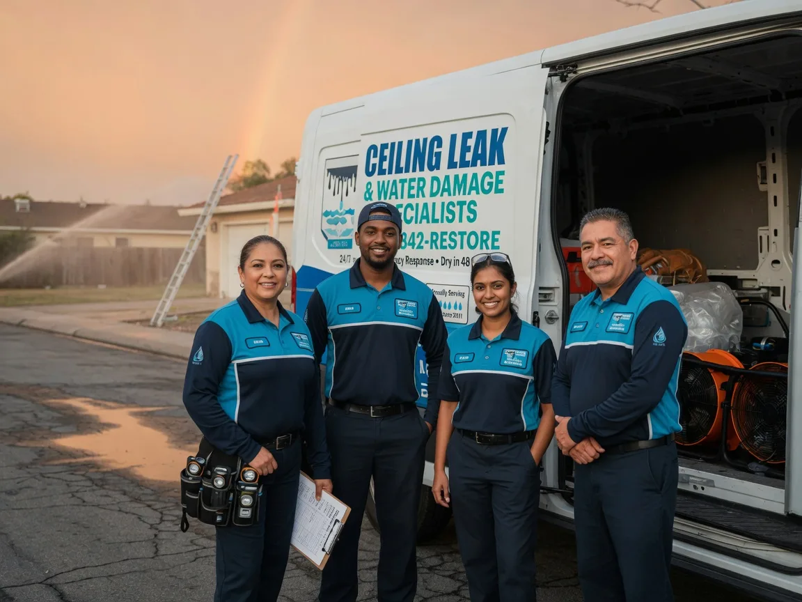 Ceiling Leak Cleanup company in Spelter, WV